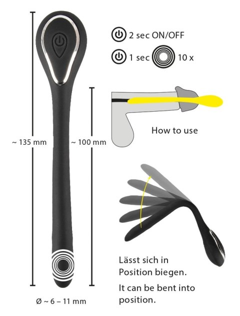 Penisplug Vibrating bendible D Penisplug Penisplug Vibrating bendible D Penisplug