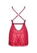 Lacelove babydoll i stringi M/L Obsessive