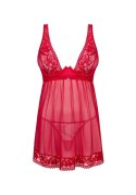 Lacelove babydoll i stringi XS/S Obsessive