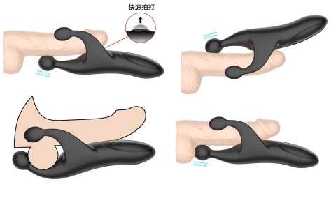 Tapping and vibrating penis stimulator Boss Series Cute Tapping and vibrating penis stimulator Boss Series Cute