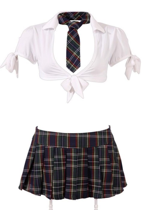 KOSTIUM UCZENNICY XL Cottelli Collection Costumes KOSTIUM UCZENNICY XL Cottelli Collection Costumes