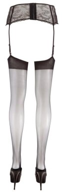 Stockings black 1 Cottelli LEGWEAR