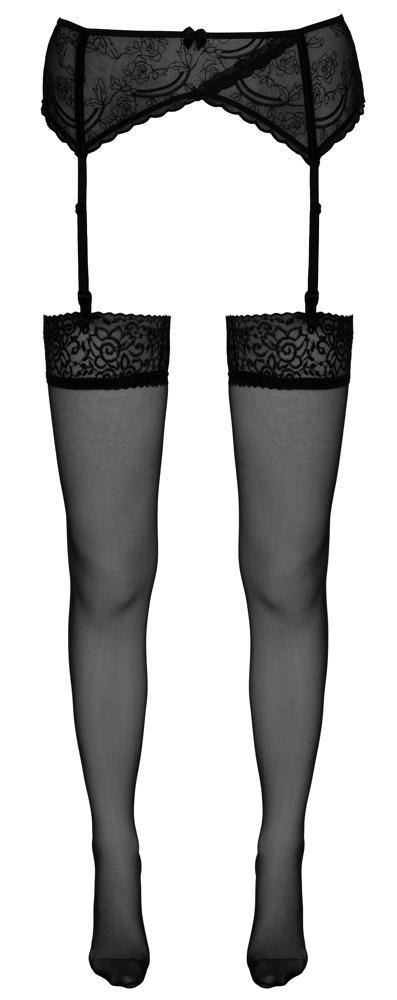 Stockings black 3 Cottelli LEGWEAR Stockings black 3 Cottelli LEGWEAR