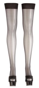 Stockings black 5 Cottelli LEGWEAR