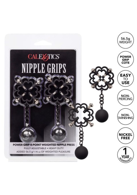 Weighted Nipple Press Metal CalExotics Weighted Nipple Press Metal CalExotics