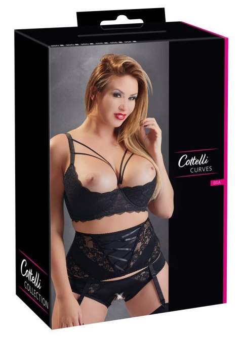 BIUSTONOSZ OTWARTY Shelf Bra lace 95F Cottelli CURVES BIUSTONOSZ OTWARTY Shelf Bra lace 95F Cottelli CURVES