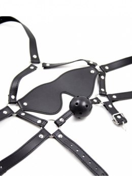 Maska-Eye Mask With Ball Gag Argus