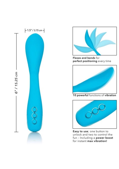 Palm Springs Pleaser Blue CalExotics Palm Springs Pleaser Blue CalExotics