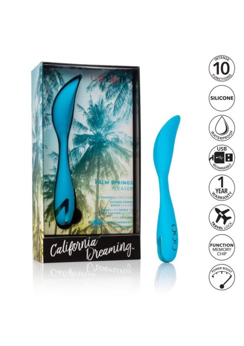 Palm Springs Pleaser Blue CalExotics Palm Springs Pleaser Blue CalExotics