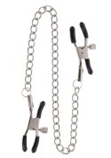 Adjustable Clamps with Chain Silver Taboom