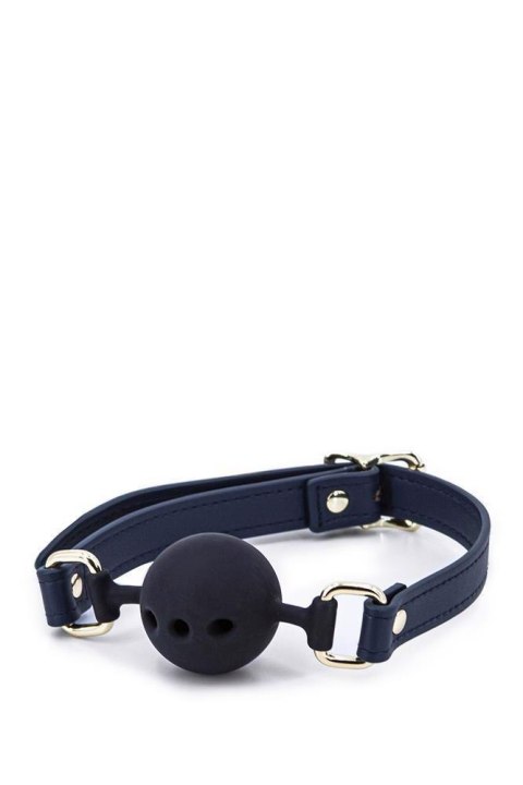 BONDAGE COUTURE BALL GAG BLUE NS Novelties BONDAGE COUTURE BALL GAG BLUE NS Novelties