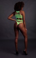 Body with Grecian Neckline - Neon Green - XS/XL Ouch!