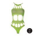 Body with Grecian Neckline - Neon Green - XS/XL Ouch!