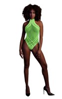 Body with Halter Neck - Neon Green - XS/XL Ouch!