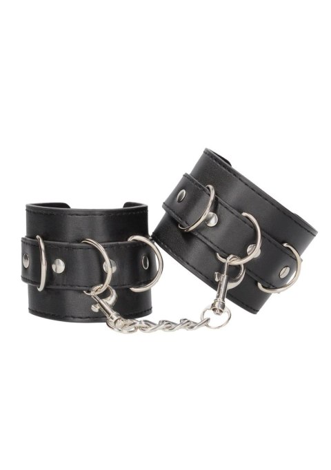 Bonded Leather Hand or Ankle Cuffs - With Adjustable Straps Ouch! Bonded Leather Hand or Ankle Cuffs - With Adjustable Straps Ouch!