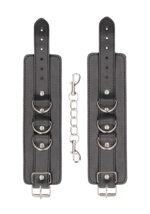 Bonded Leather Hand or Ankle Cuffs - With Adjustable Straps Ouch! Bonded Leather Hand or Ankle Cuffs - With Adjustable Straps Ouch!