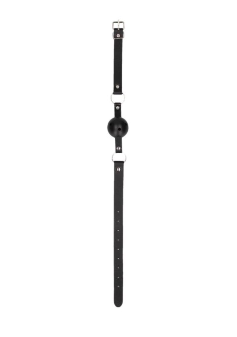 Breathable Ball Gag - With Bonded Leather Straps Ouch! Breathable Ball Gag - With Bonded Leather Straps Ouch!