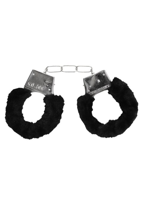 Pleasure Furry Hand Cuffs - With Quick-Release Button Ouch! Pleasure Furry Hand Cuffs - With Quick-Release Button Ouch!