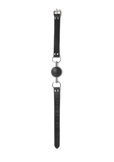 Solid Ball Gag - With Bonded Leather Straps Ouch! Solid Ball Gag - With Bonded Leather Straps Ouch!