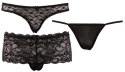 Briefs Set Black L Cottelli LINGERIE