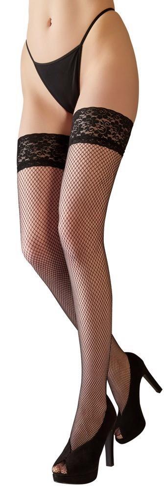 Hold-up Net Stockings 3 Cottelli LEGWEAR Hold-up Net Stockings 3 Cottelli LEGWEAR