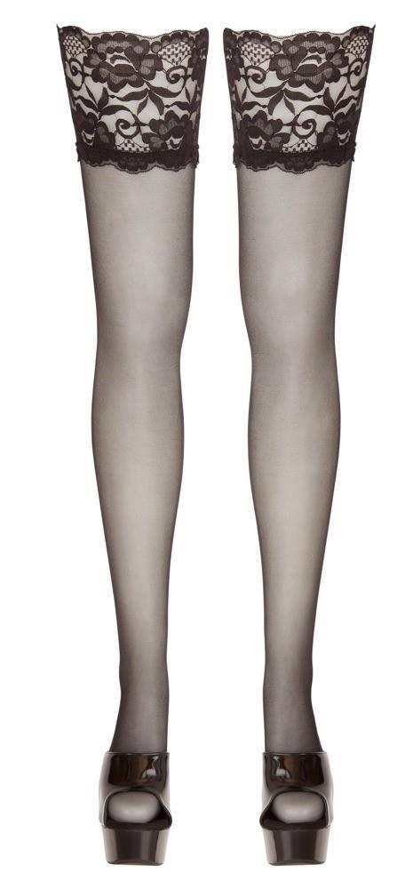 Hold-up Stockings 4 Cottelli LEGWEAR Hold-up Stockings 4 Cottelli LEGWEAR