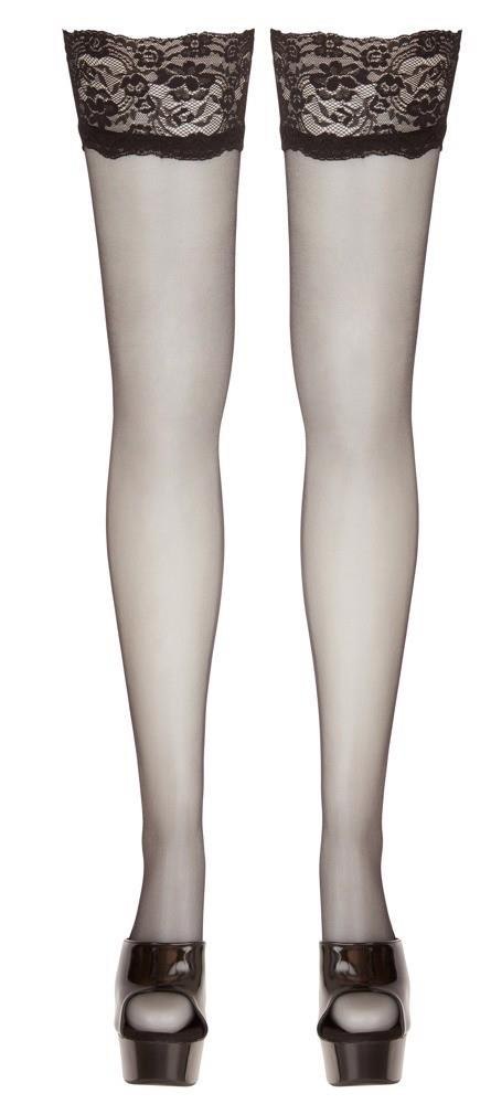 Hold-up Stockings black 3 Cottelli LEGWEAR Hold-up Stockings black 3 Cottelli LEGWEAR