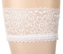 Hold-up Stockings white 4 Cottelli LEGWEAR