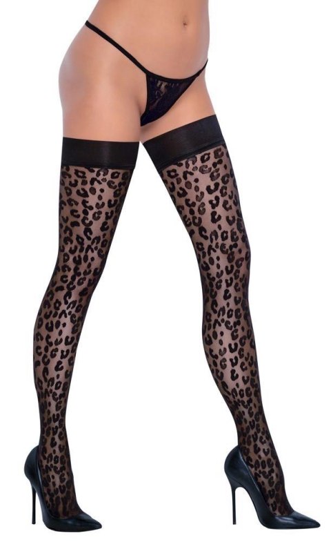 Hold up stockings leo 3 Cottelli LEGWEAR Hold up stockings leo 3 Cottelli LEGWEAR