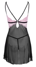 Babydoll black/pink M Cottelli LINGERIE