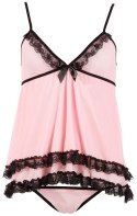 Babydoll pink M Cottelli LINGERIE