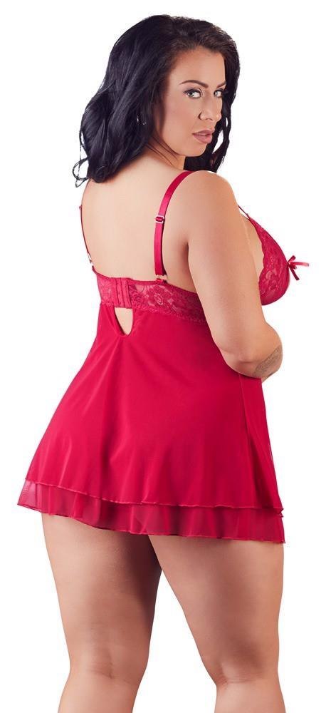 Babydoll red XL Cottelli CURVES Babydoll red XL Cottelli CURVES