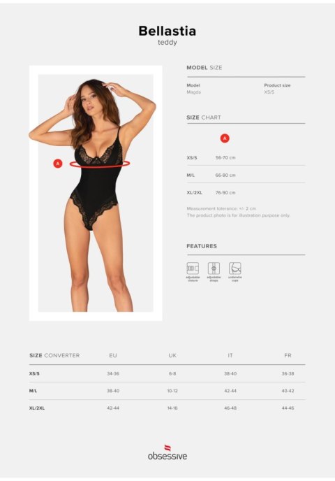 Bellastia body XL/2XL Obsessive Bellastia body XL/2XL Obsessive