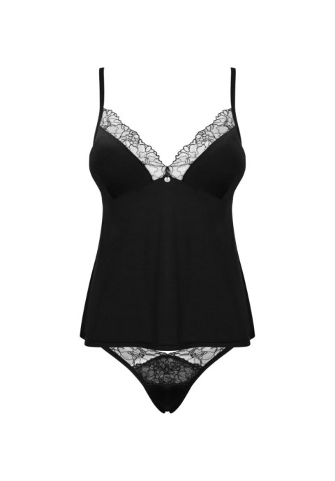 Bielizna-Bella Rou top i figi XL/2XL Obsessive Bielizna-Bella Rou top i figi XL/2XL Obsessive