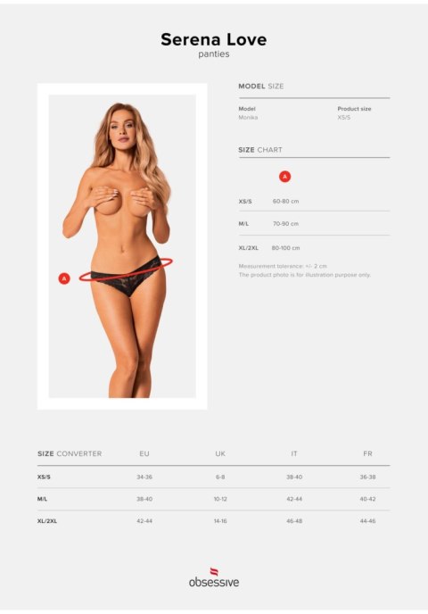 Bielizna-Serena Love figi M/L Bielizna-Serena Love figi M/L