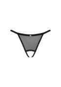 Celia Noir crotchless thong M/L Obsessive