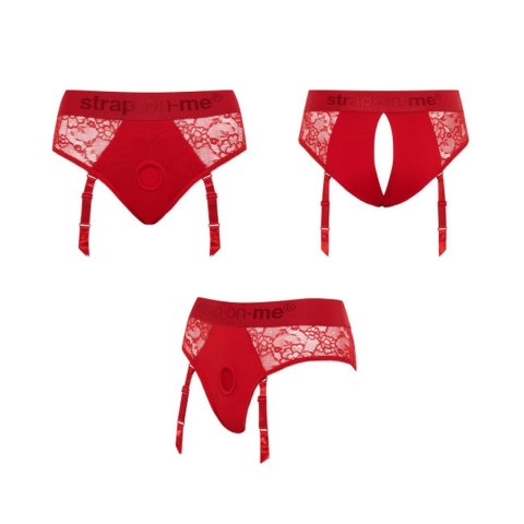 HARNESS LINGERIE DIVA - L - RED Strap-on-me HARNESS LINGERIE DIVA - L - RED Strap-on-me
