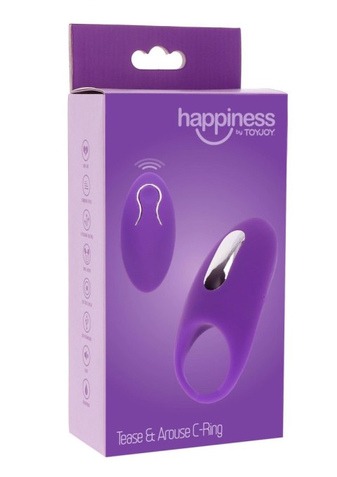 Tease & Arouse C-Ring Purple TOYJOY Tease & Arouse C-Ring Purple TOYJOY