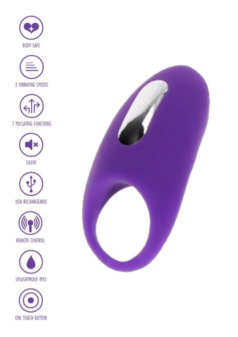 Tease & Arouse C-Ring Purple TOYJOY Tease & Arouse C-Ring Purple TOYJOY