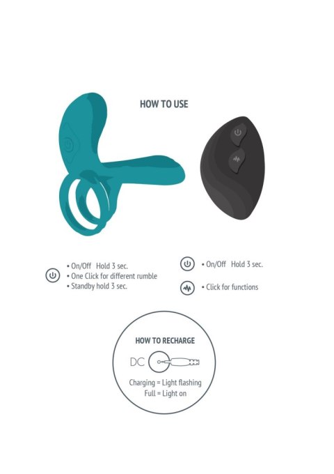 Couples Vibrator Ring Green Xocoon Couples Vibrator Ring Green Xocoon