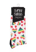 Happy Hearts - 36-41 Sexy Socks