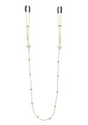 Tweezers Pearl & Deluxe Chain Gold Taboom