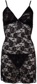 Chemise black L Cottelli LINGERIE