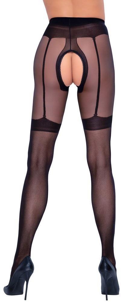 Crotchless Tights 2 Cottelli LEGWEAR Crotchless Tights 2 Cottelli LEGWEAR