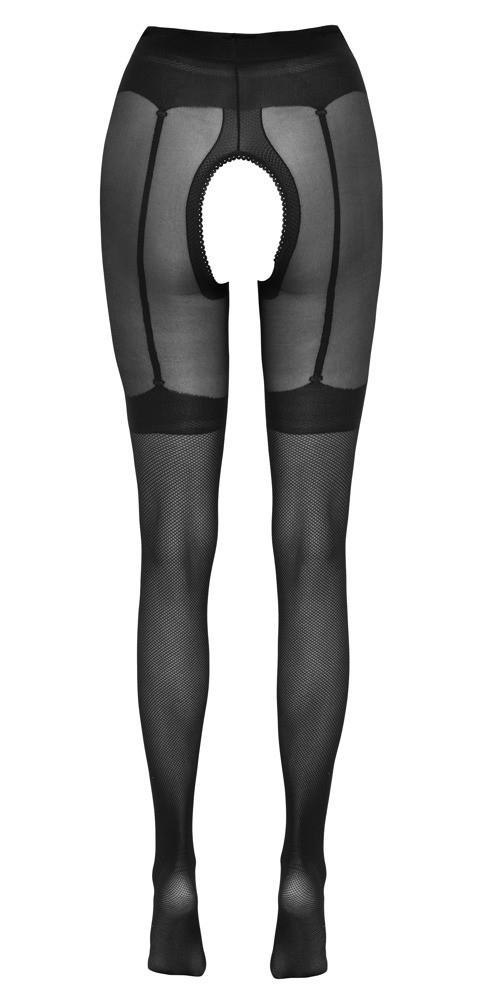 Crotchless Tights 2 Cottelli LEGWEAR Crotchless Tights 2 Cottelli LEGWEAR