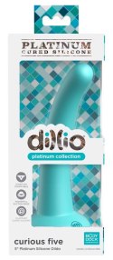 Wąskie cienkie dildo analne strap-on pegging 14cm Dillio Platinum