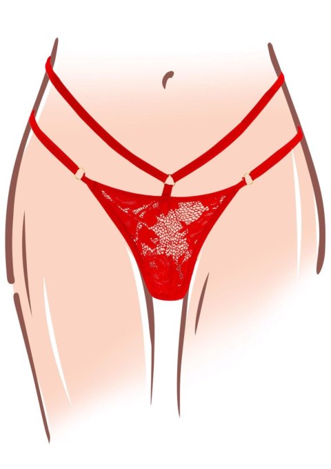 Divine Panty Vibe Red TOYJOY Divine Panty Vibe Red TOYJOY