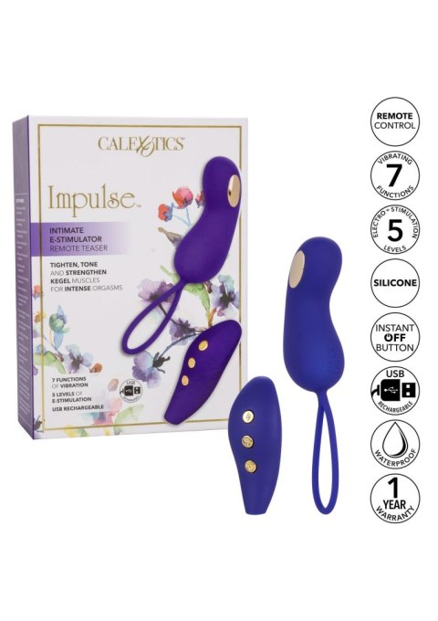 Estim Remote Teaser Blue CalExotics Estim Remote Teaser Blue CalExotics