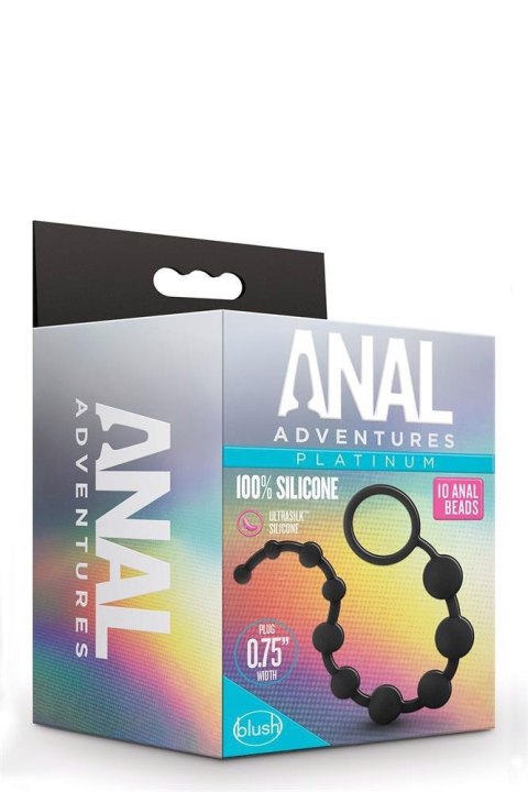 ANAL ADVENTURES PLATINUM ANAL BEADS Blush