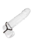 Beaded Dual Silicone Maximizer Black CalExotics